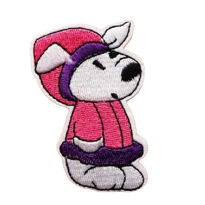 Cute Snoopy 'Wearing Hoodie Jacket' Embroidered Patch