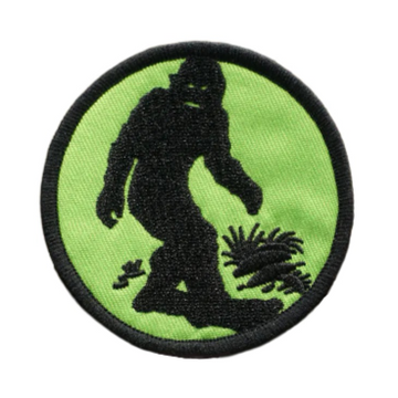 Bigfoot 'Round' Embroidered Patch