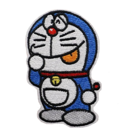 Doraemon 'Tongue Out' Embroidered Patch