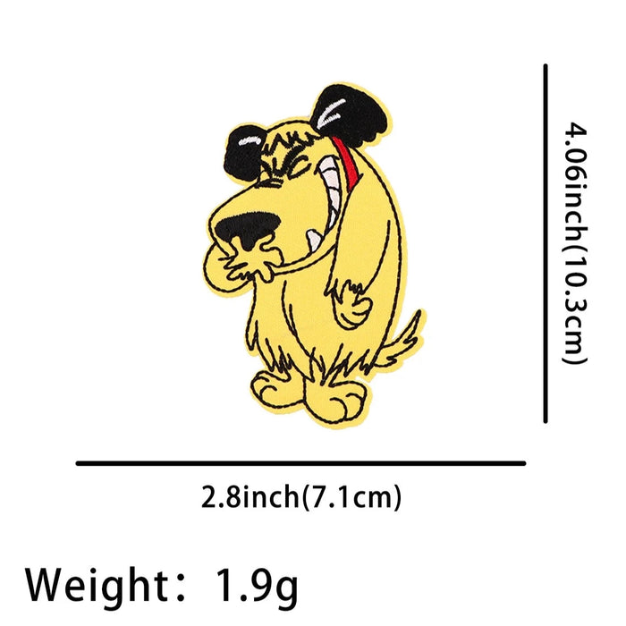 Wacky Races 'Muttley | Shy 1.0' Embroidered Patch