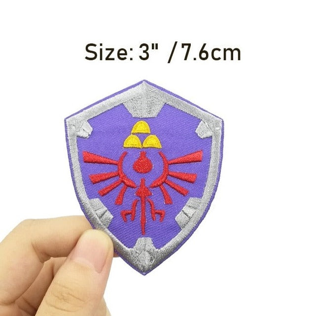 The Legend of Zelda 'Knight's Shield' Embroidered Patch
