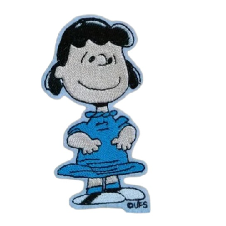 The Peanuts Movie 'Lucy Van Pelt | Standing' Embroidered Patch