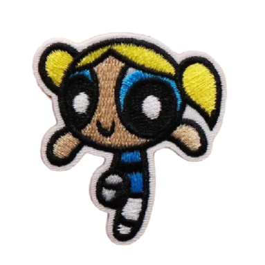 The Powerpuff Girls 'Bubbles | 1.0' Embroidered Patch