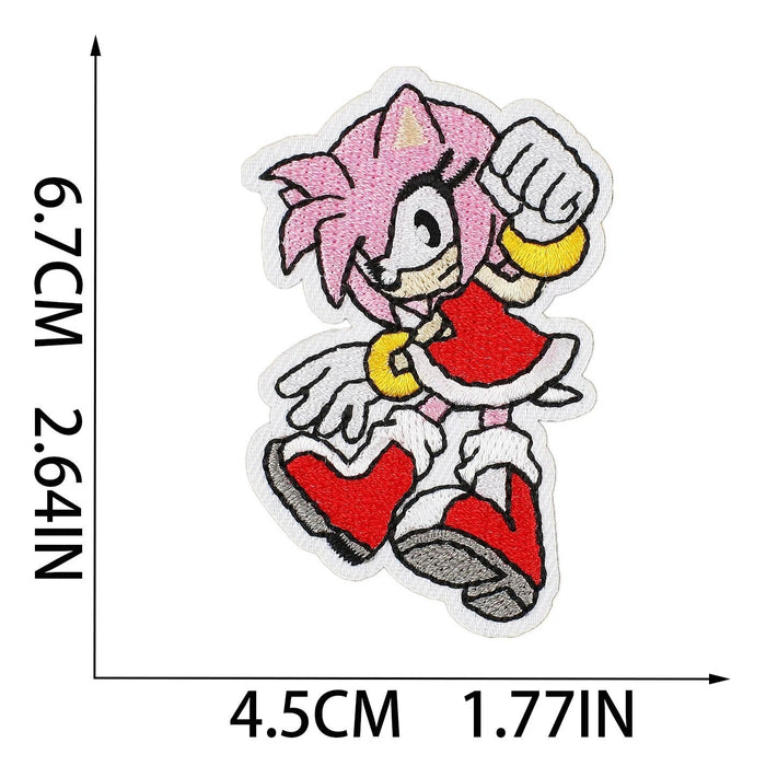 Sonic the Hedgehog 'Amy Rose | Red Boots' Embroidered Patch
