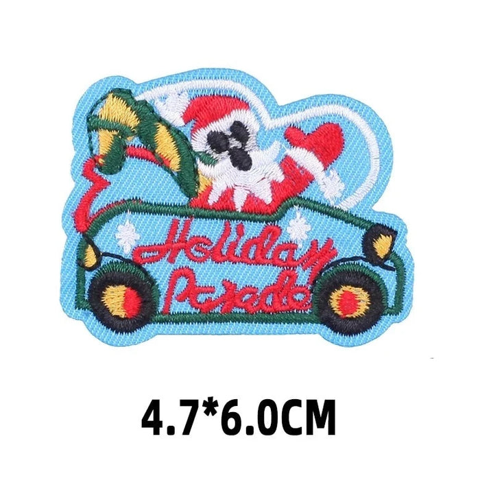 Christmas 'Santa Claus | Holiday Parade' Embroidered Patch
