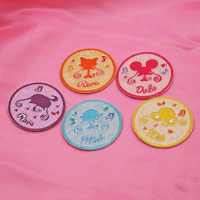 Magical DoReMi 'Fairies | Set of 5' Embroidered Patch