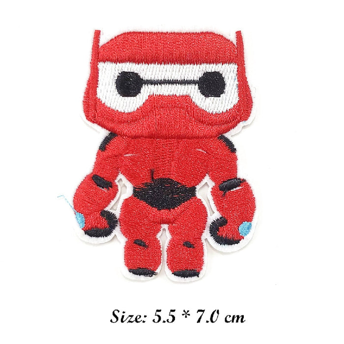 Baymax 'Red Armor' Embroidered Patch