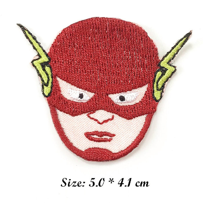 The Flash 'Head' Embroidered Patch