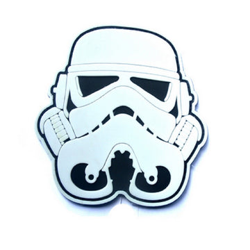 Empire and Rebellion 'Stormtrooper | Head' PVC Rubber Velcro Patch