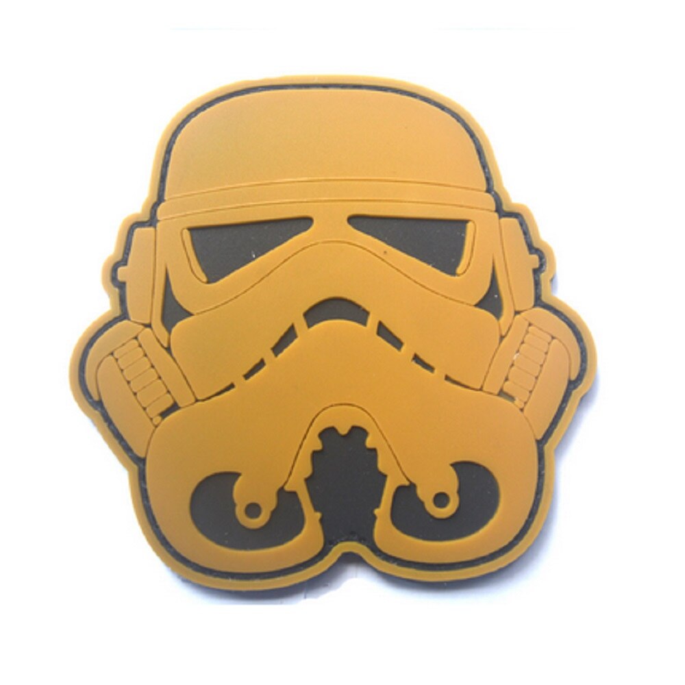Empire and Rebellion 'Stormtrooper | Head' PVC Rubber Velcro Patch