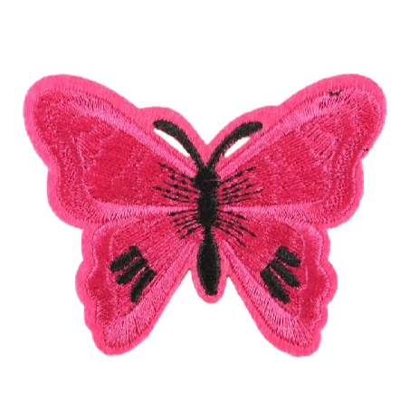 Cute 'Butterflies' Embroidered Patch