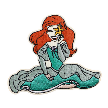The Little Mermaid 'Ariel | Sea Star' Embroidered Patch