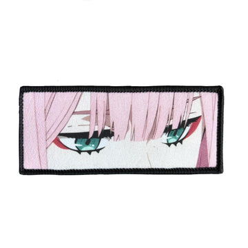 DARLING in the FRANXX 'Zero Two | Sad Eyes' Embroidered Velcro Patch