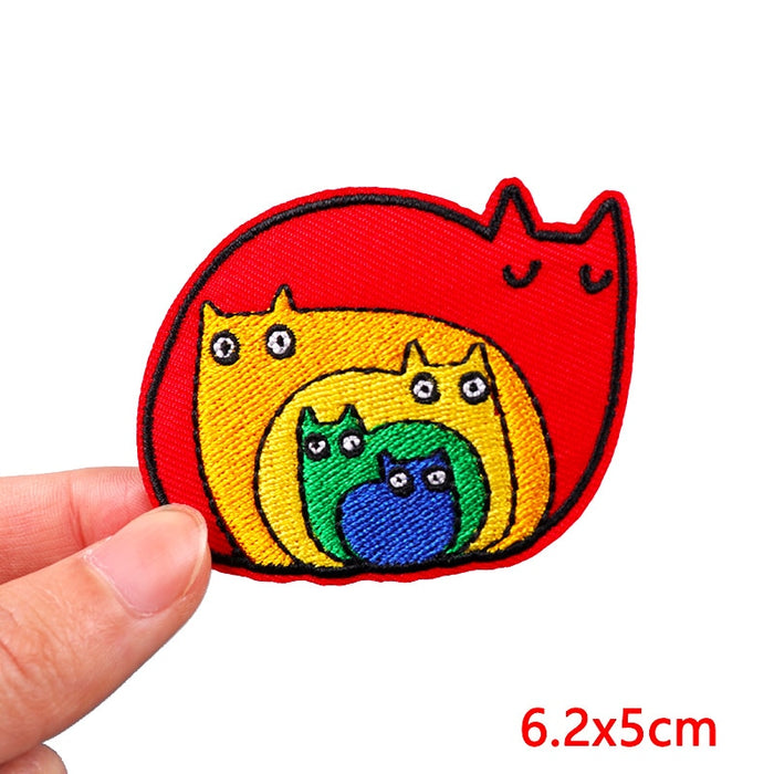 LGBT 'Pride Cats' Embroidered Patch