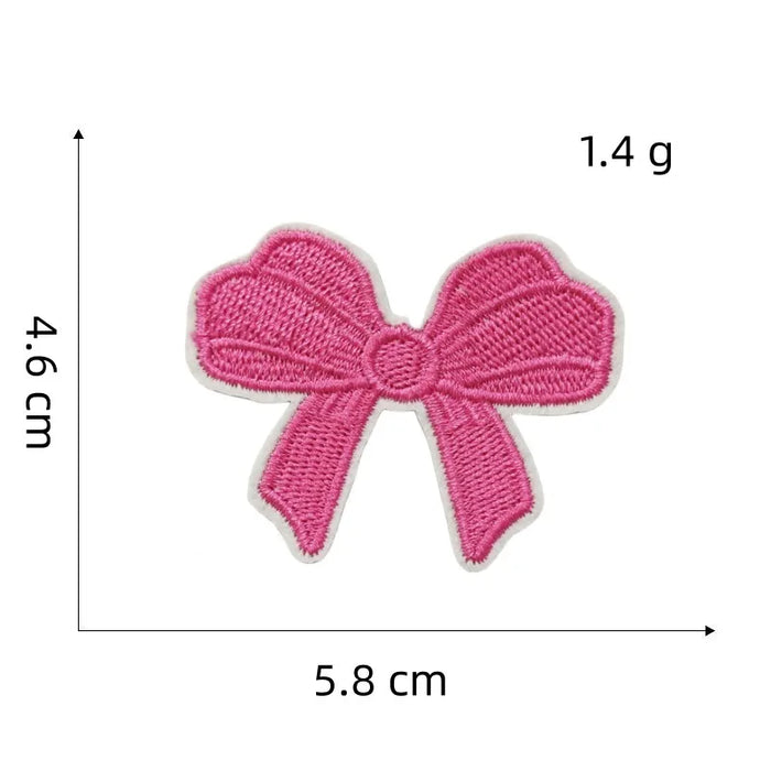 Barbie 'Pink Ribbon' Embroidered Patch