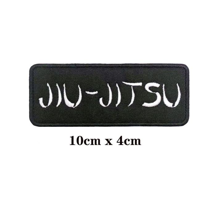 Martial Arts 'Jiu-Jitsu Logo' Embroidered Patch