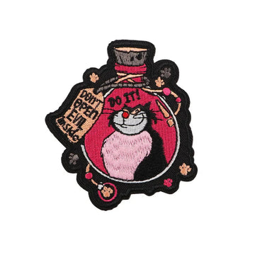 Glass Slipper 'Lucifer | Don't Open Evil Inside' Embroidered Patch