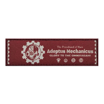 Warhammer 'Adeptus Mechanicus | The Priesthood of Mars' Embroidered Velcro Patch