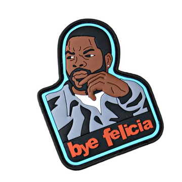 Friday 'Craig Jones | Bye Felicia' PVC Rubber Velcro Patch