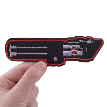 Empire and Rebellion 'Darth | Lightsaber Hilt' Embroidered Patch