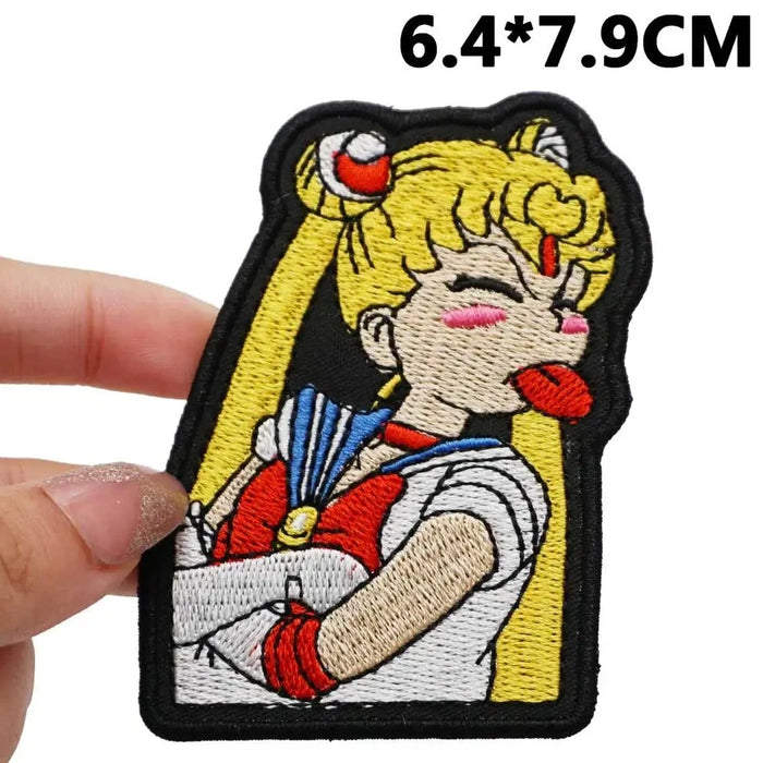 Sailor Moon 'Silly' Embroidered Patch