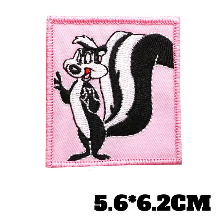 Looney Tunes 'Pepé Le Pew | Square' Embroidered Patch