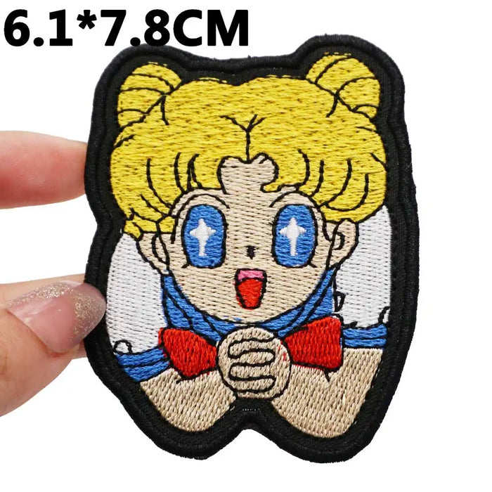 Sailor Moon 'Sparkling Eyes' Embroidered Patch