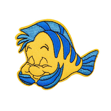 The Little Mermaid 'Flounder | Sleeping' Embroidered Patch