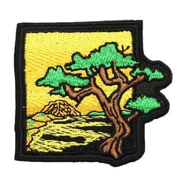 Living Tree Bonsai 'Portrait' Embroidered Patch