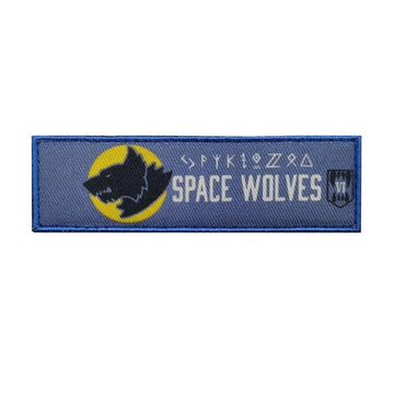 Warhammer 'Space Wolves' Embroidered Velcro Patch