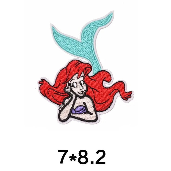 The Little Mermaid 'Ariel | Relaxing' Embroidered Patch