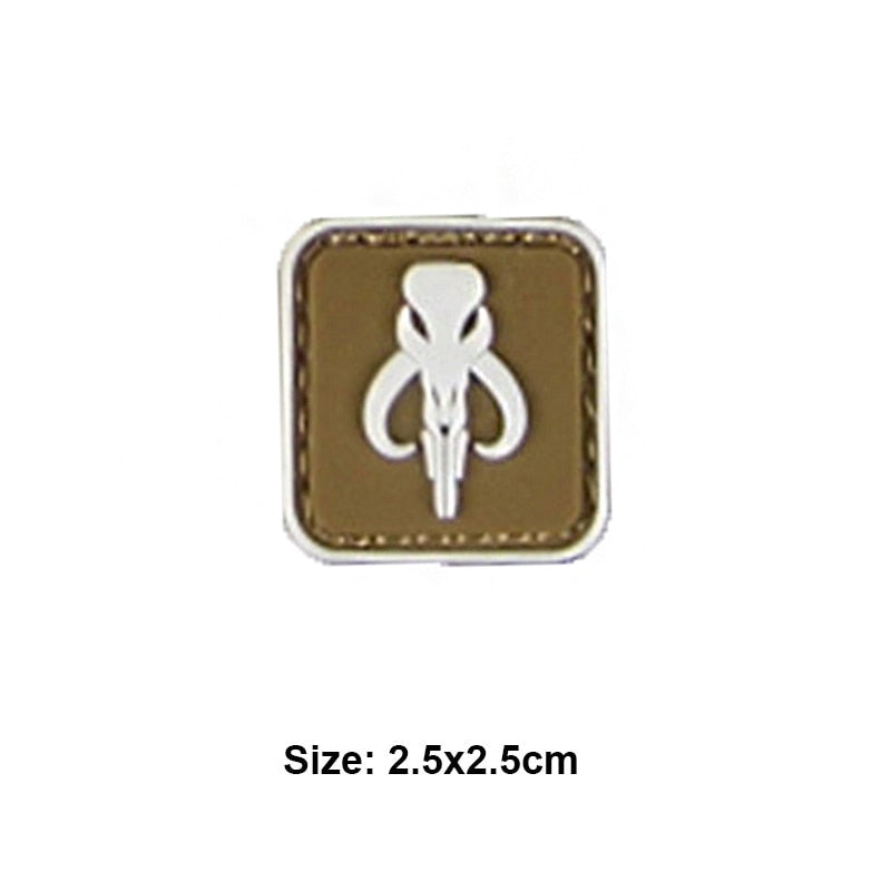 Empire and Rebellion 'Empire and Rebellion Skull | 1.0' PVC Rubber Velcro Patch