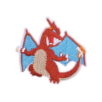 'Charizard | Mad' Embroidered Patch