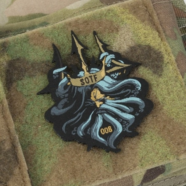 Call of Duty 'Task Force Trident' Embroidered Velcro Patch