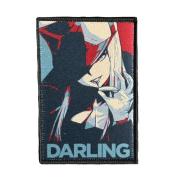 DARLING in the FRANXX 'Zero Two' Embroidered Velcro Patch