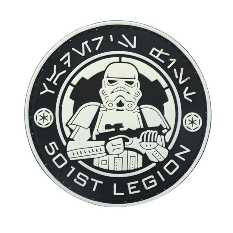 Empire and Rebellion '501st Legion | 1.0' PVC Rubber Velcro Patch
