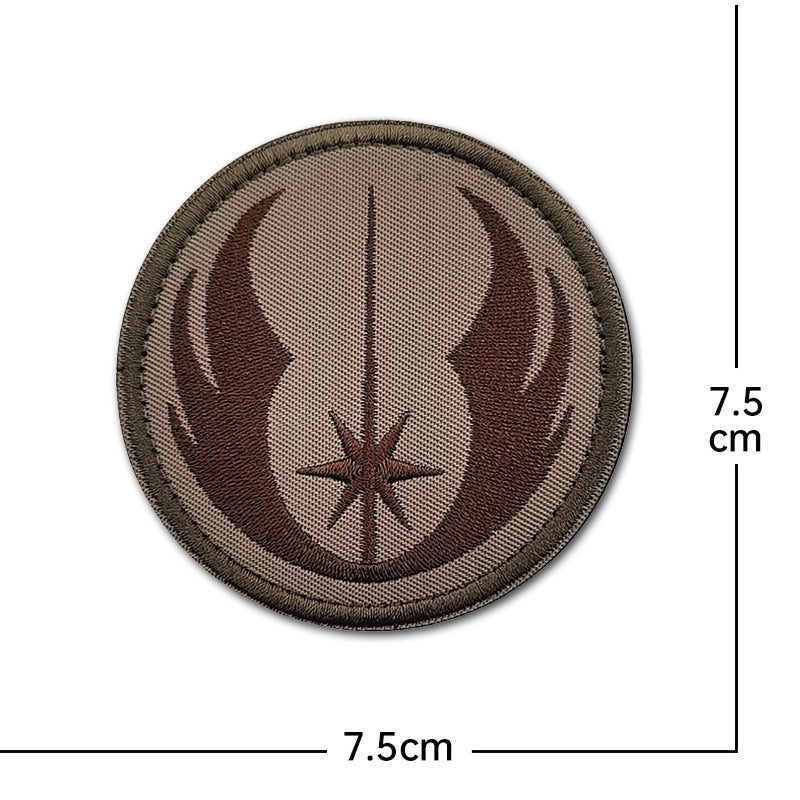 Empire and Rebellion 'Jedi Order Symbol 4.0' Embroidered Velcro Patch