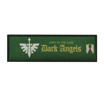 Warhammer 'Dark Angels | Sons of the Lion' Embroidered Velcro Patch