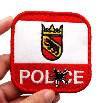 Emblem 'Bern Police' Embroidered Patch