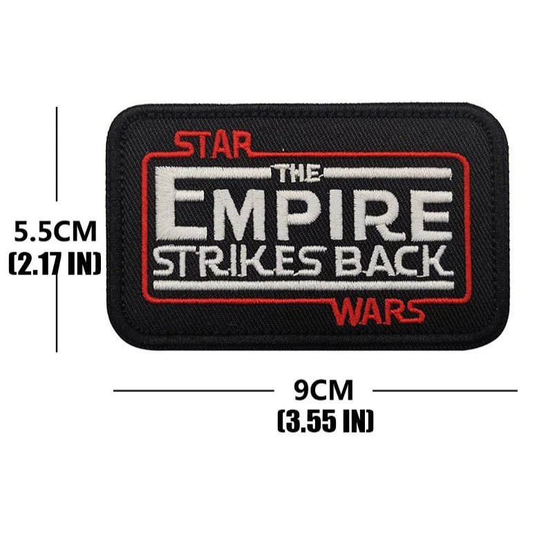Empire and Rebellion 'The Empire Strikes Back' Embroidered Velcro Patch