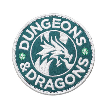 Dungeons & Dragons 'Logo | Round' Embroidered Velcro Patch