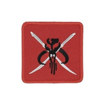 Empire and Rebellion 'Empire and Rebellion Skull | Crossed Swords' Embroidered Velcro Patch