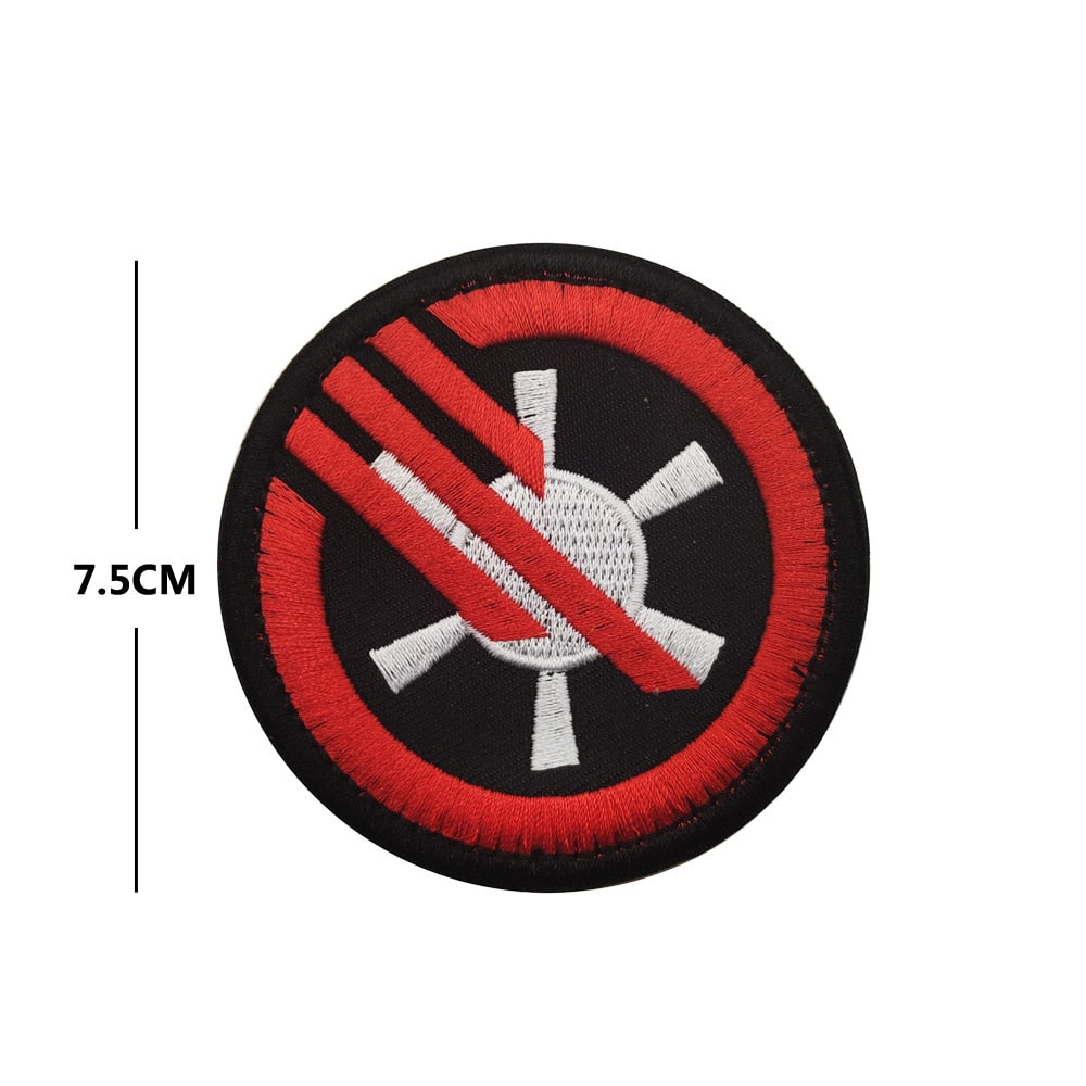 Empire and Rebellion 'Imperial x Inferno Squad Symbol' Embroidered Velcro Patch