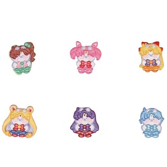 Sailor Moon 'Chibi Sailor Scouts | Set of 6' Embroidered Patch