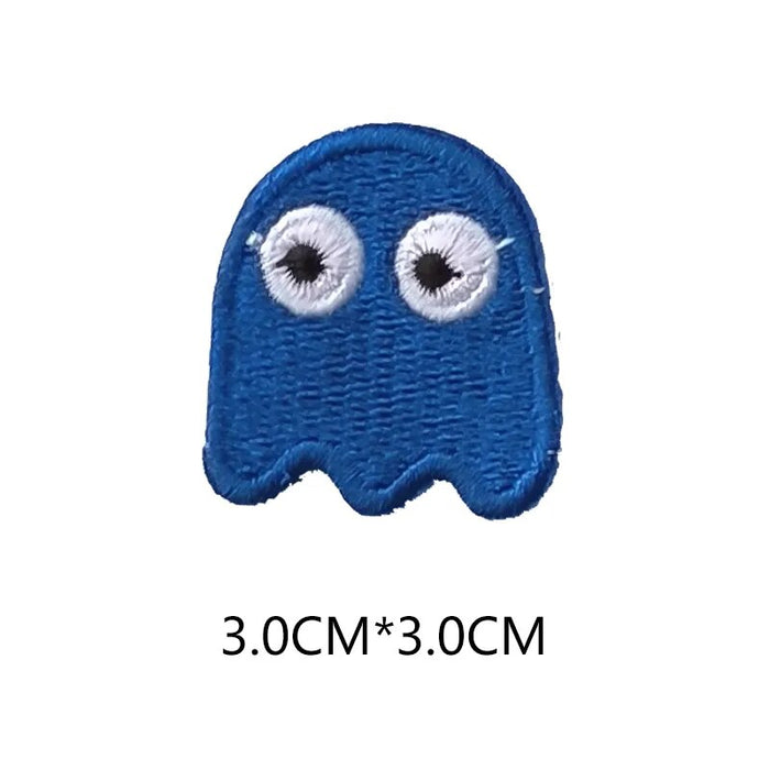 Pac-Man 'Inky Ghost' Embroidered Patch
