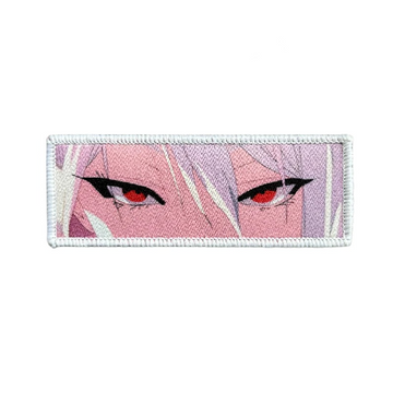 Chainsaw Man 'Power | Fierce Eyes' Embroidered Velcro Patch