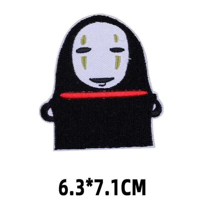 Spirited Away 'No-Face | Coin Munching Box' Embroidered Patch