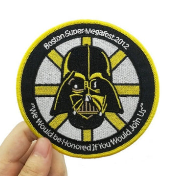 Empire and Rebellion 'Darth | We Would Be Honored If You Would Join Us' Embroidered Patch