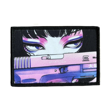 Cyberpunk 'Sasha Yakovleva | Serious Eyes' Embroidered Velcro Patch