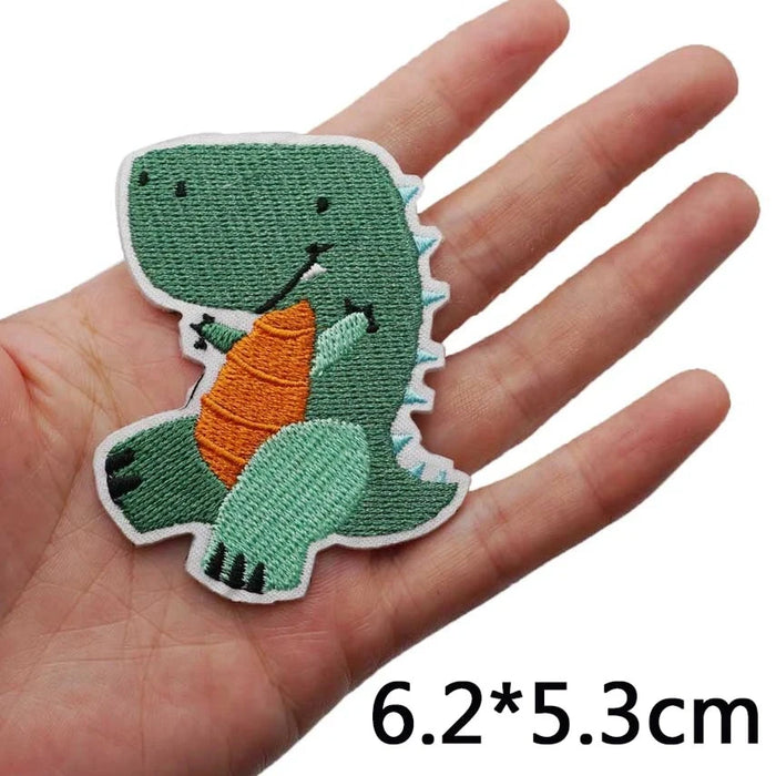 Dinosaur 'Baby T-Rex' Embroidered Patch